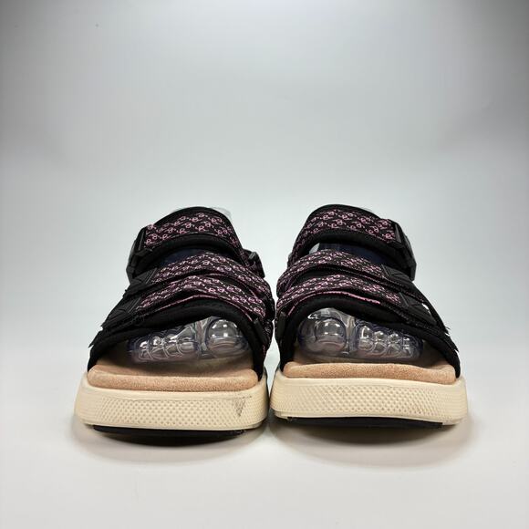 Gravity Defyer G-Defy Café Black Pink Adjustable Straps Sandals Women's Size 11 - Picture 2 of 11